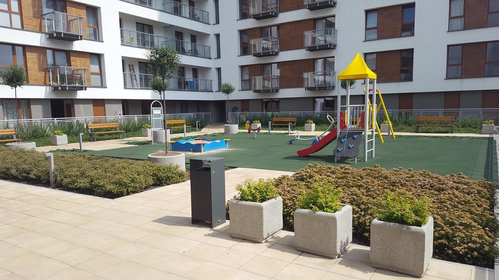 Łódź Fabryczna Apartament Lódź Exterior foto